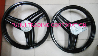 PGT MBK Scooter Parts , Chrome Motorcycle Wheels