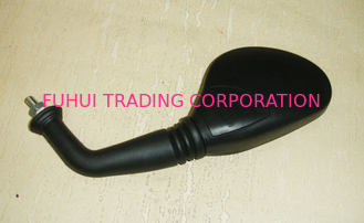Wear Resistant MBK Scooter Parts , Black Motorcycle Mirrors