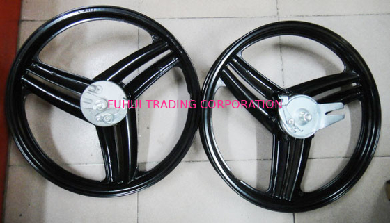 PGT MBK Scooter Parts , Chrome Motorcycle Wheels