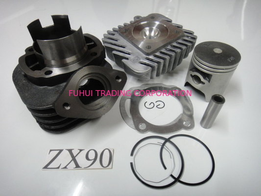 Original color motorcycle cylinder block parts kit , piston ring ZX90 big size 48mm A-022