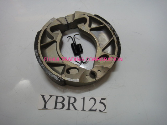Low heat declination custom Motorcycle Brake Lines Parts Shoe for Suzuki , Kawasaki YBR125